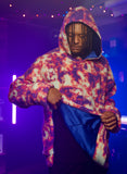 Sunset Sherpa Reversible Hoodie/Pancho