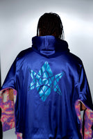 Sunset Sherpa Reversible Hoodie/Pancho